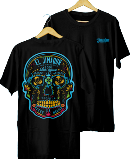 EJ COLOURFUL SKULL TSHIRT L (SGL)